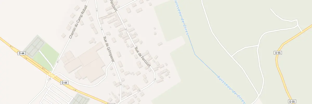 Plan du 18A Rue de Fercourt à Cauvigny