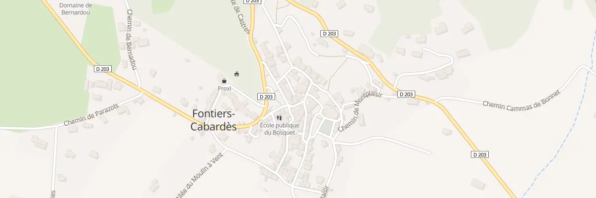 Plan du 2 Pl de l’Aubepine à Fontiers-Cabardès