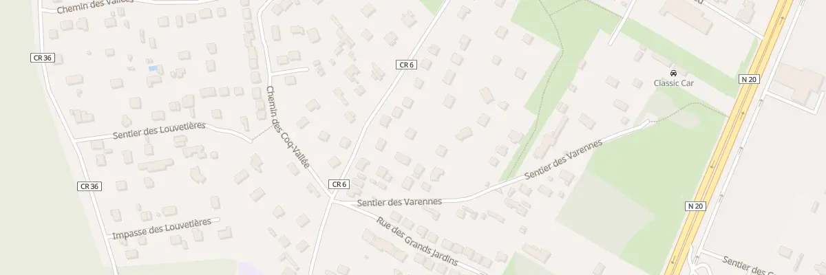 Plan du 45 Che du Bois des Fosses à Saint-Germain-lès-Arpajon