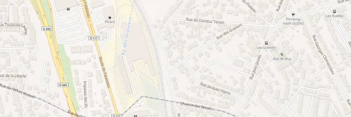 Plan du 28 Rue des Graviers à Massy