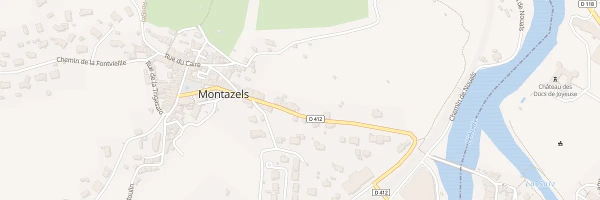 Plan du 35 Che de la Chapelle à Montazels