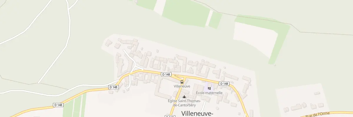 Plan du 13 Rue de l’Orme à Villeneuve-sur-Auvers