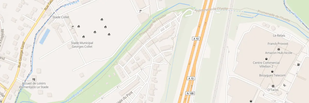 Plan du 4 Rue des Saules à Villebon-sur-Yvette