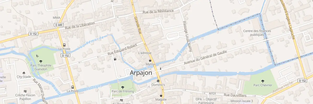 Plan du 47 Gr Grande Rue à Arpajon