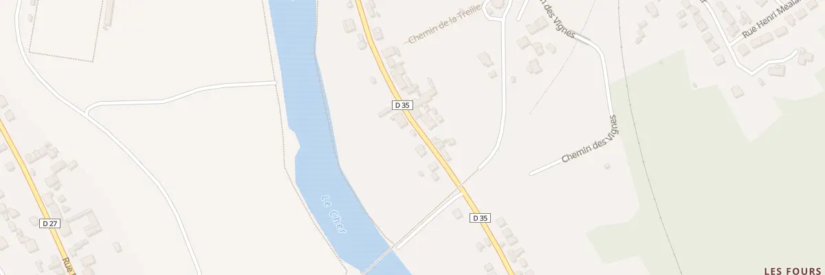 Plan du 38 Rue des Lavoirs à Saint-Florent-sur-Cher