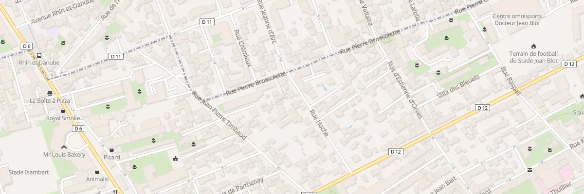 Plan du 39 Rue Hoche à Courbevoie