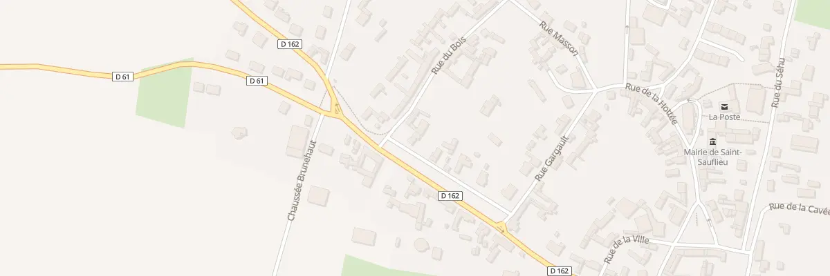 Plan du 19 Rue du Bois à Saint-Sauflieu