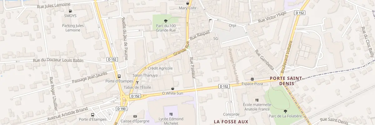 Plan du 95 Grande Rue à Arpajon
