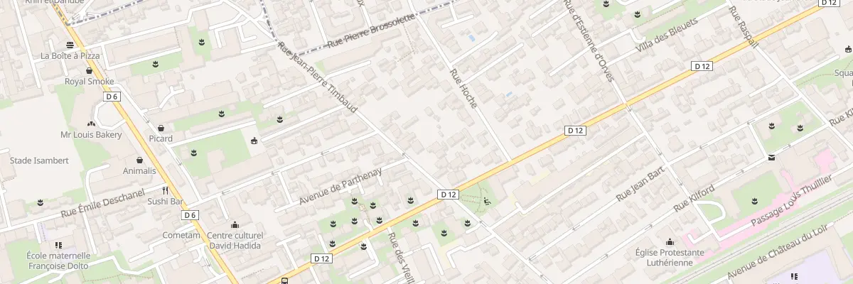 Plan du 108 Rue Jp Timbaud à Courbevoie