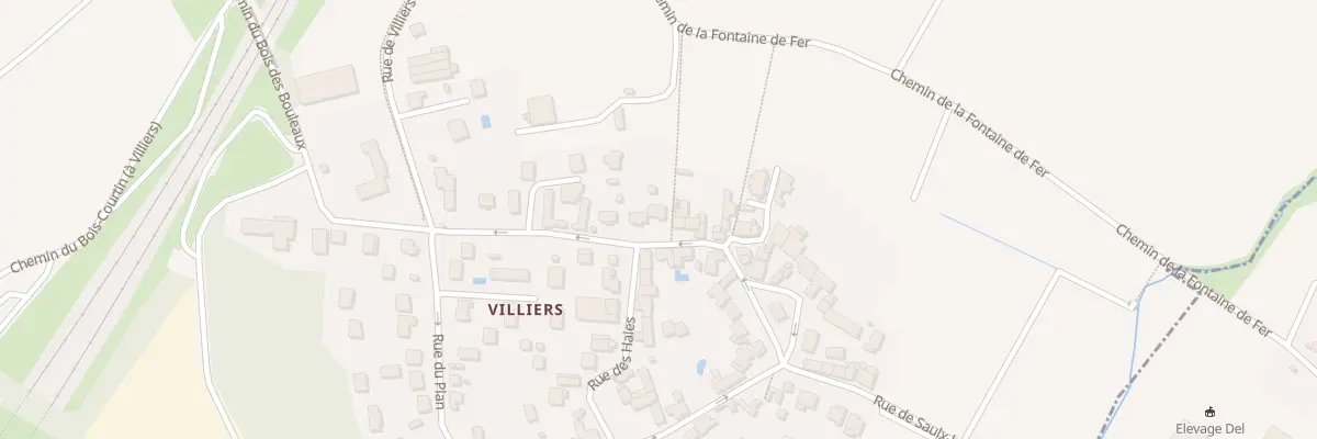 Plan du 36 Rue Saulx Les Chartreux à Villebon-sur-Yvette