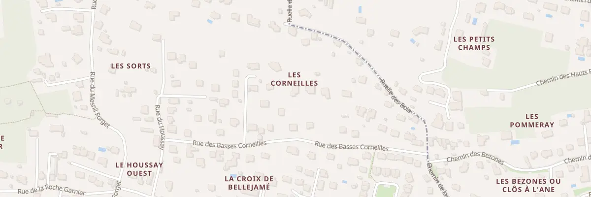 Plan du 15B Rue des Basses Corneilles à Marcoussis
