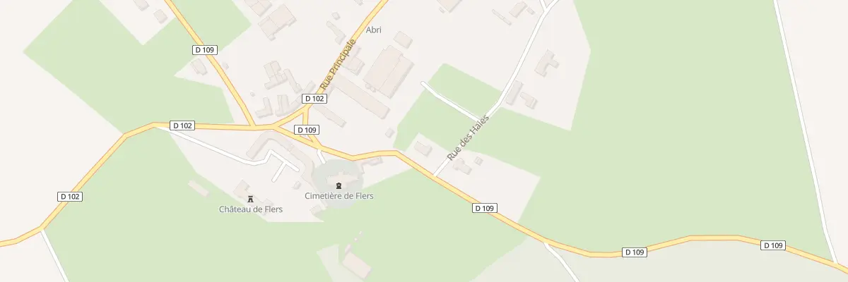 Plan du 1B Rue de l’Eglise à Flers