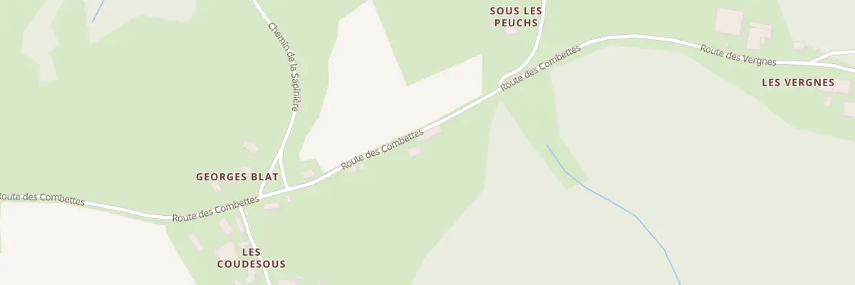 Plan du 5268 Les Coudesous à Chalvignac