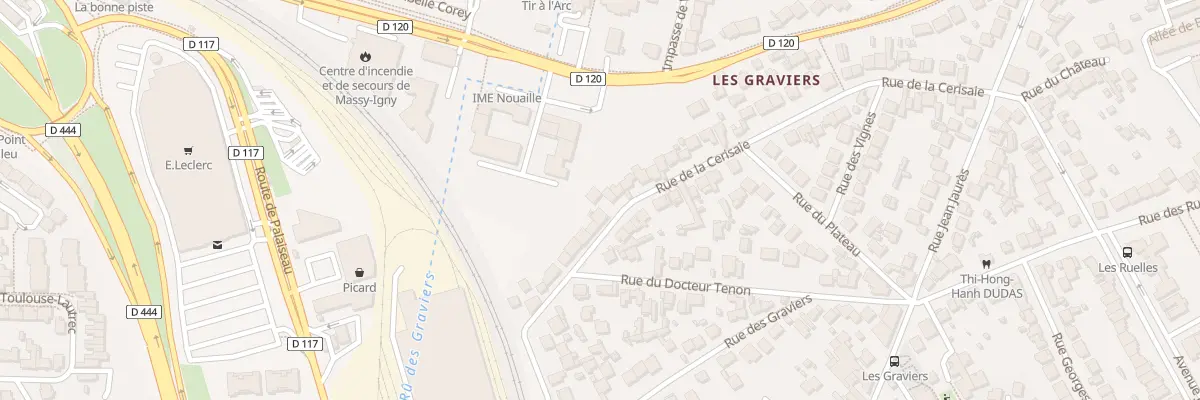 Plan du 57 Rue de la Cerisaie à Massy
