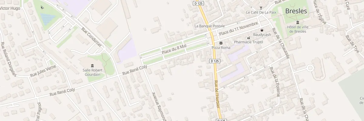Plan du 15 Rue René Coty à Bresles