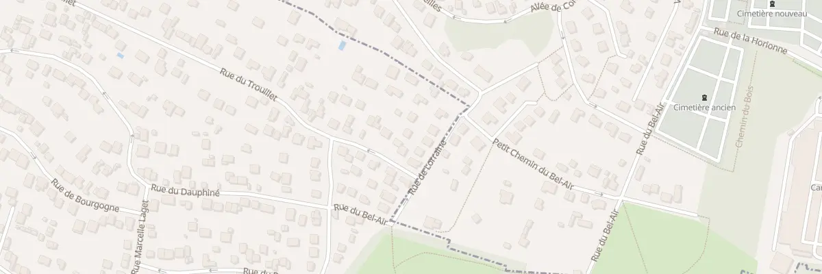 Plan du 4B Rue du Trouillet à Argenteuil