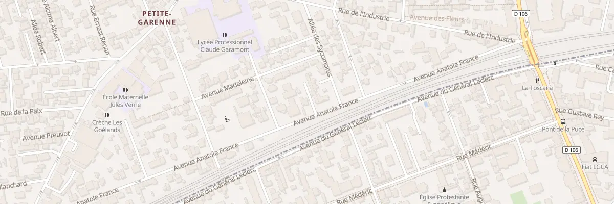 Plan du 32 Av Anatole France à Colombes