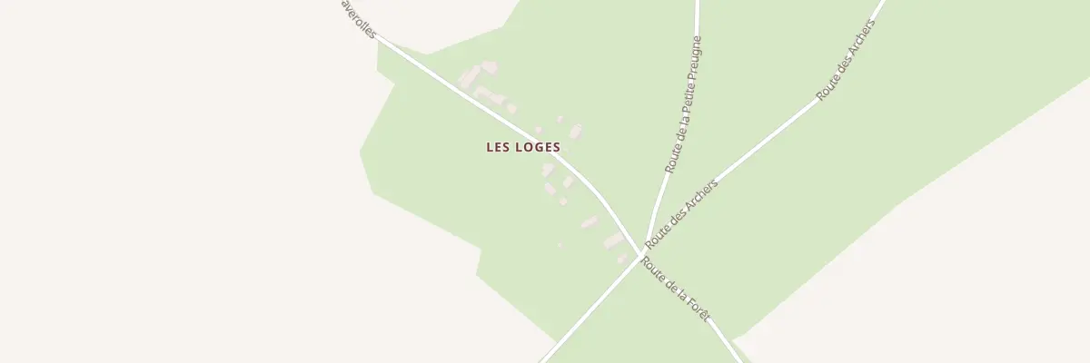 Plan du 53 Les Loges à Saint-Jeanvrin