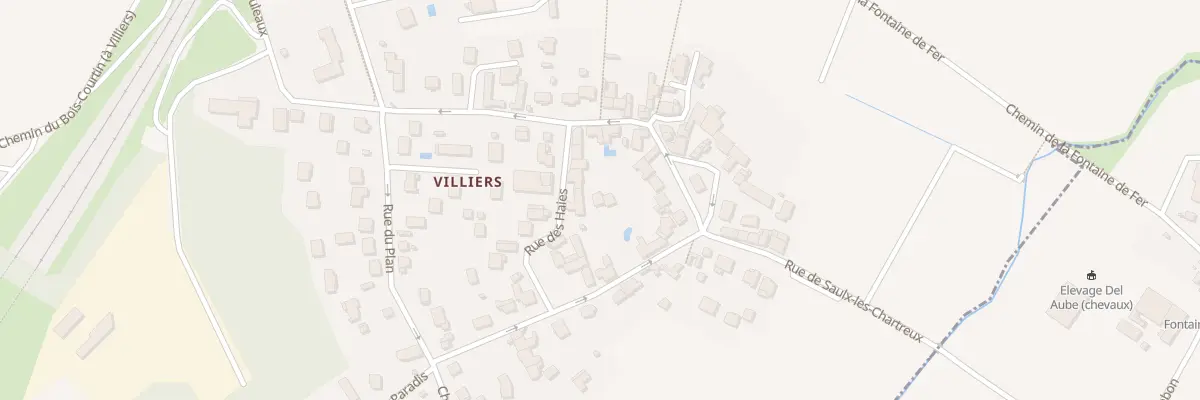 Plan du 1T Rue des Haies à Villebon-sur-Yvette