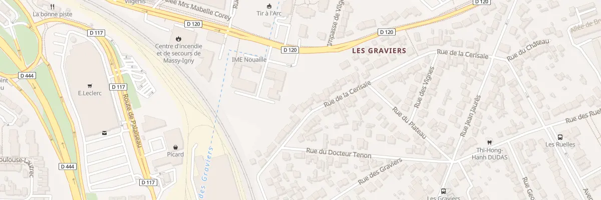 Plan du 53 Rue de la Cerisaie à Massy
