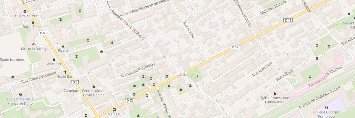 Plan du 106 Rue Jp Timbaud à Courbevoie