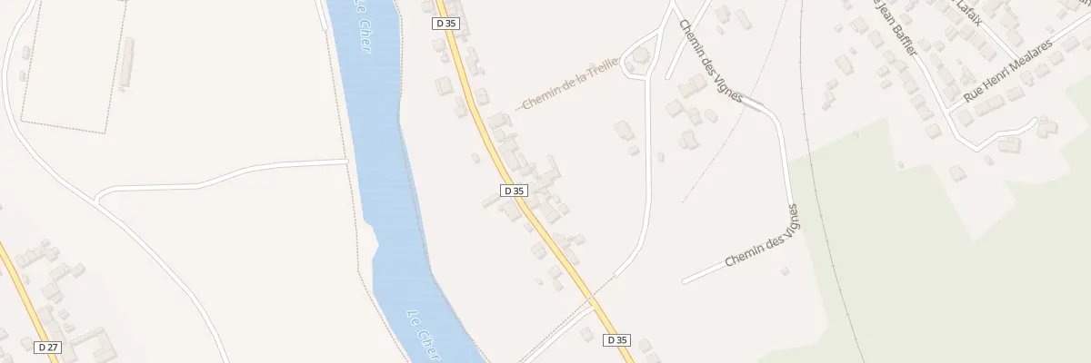 Plan du 55 Rue des Lavoirs à Saint-Florent-sur-Cher