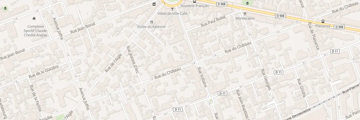 Plan du 48B Rue du Château à La Garenne-Colombes