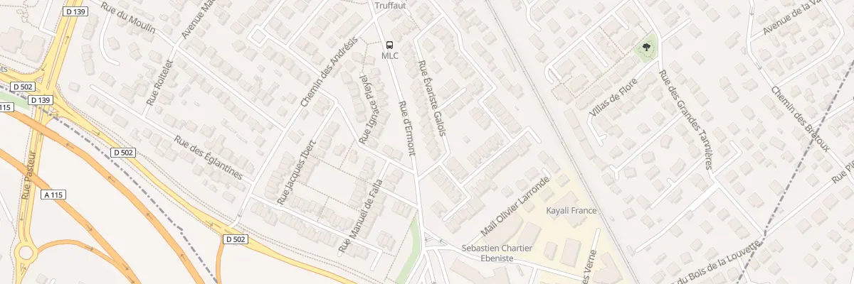 Plan du 89 Rue Evariste Galois à Saint-Leu-la-Forêt