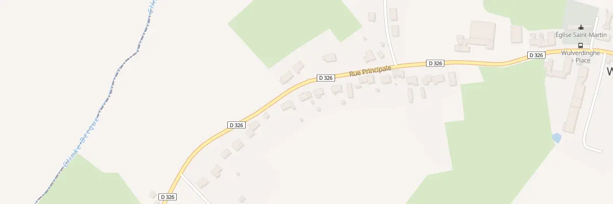Plan du 660 Rue Principale à Wulverdinghe