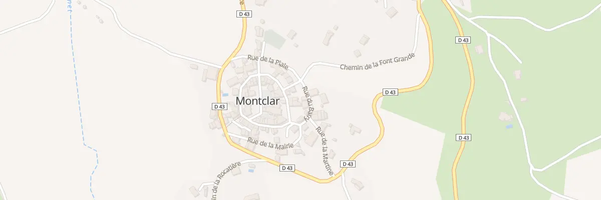 Plan du 9B Rue du Barry à Montclar