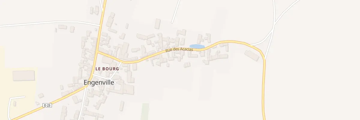Plan du 32 Rue des Acacias à Engenville