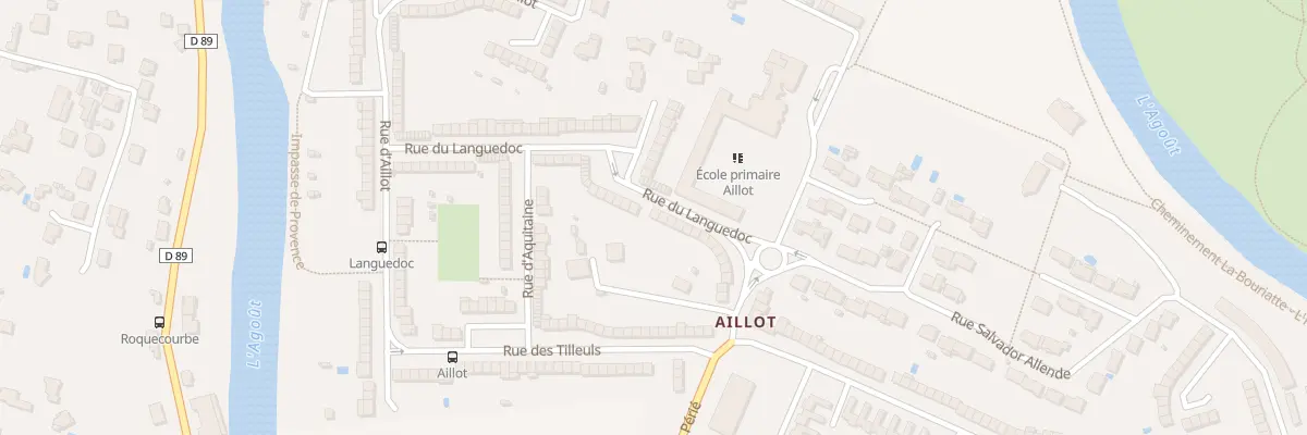 Plan du 23 Rue du Languedoc à Castres