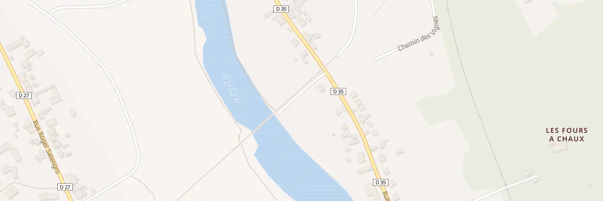 Plan du 44 Rue des Lavoirs à Saint-Florent-sur-Cher