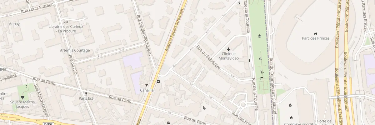 Plan du 27 Rue du Pavillon à Boulogne-Billancourt