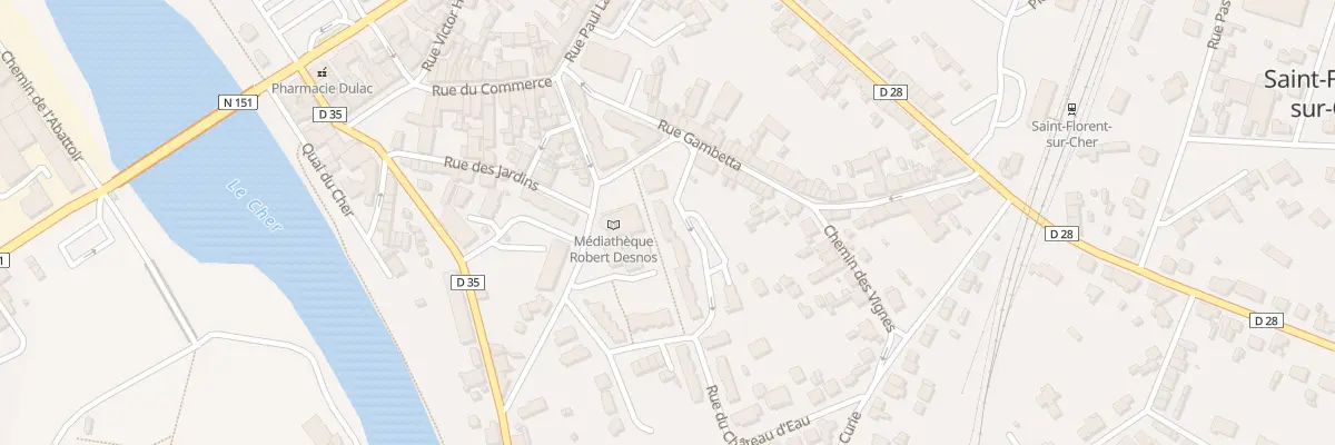 Plan du 4 Rue du Millenaire à Saint-Florent-sur-Cher