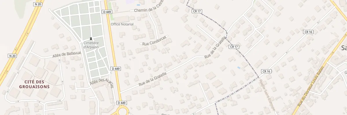 Plan du 21 Rue de la Gratelle à Arpajon