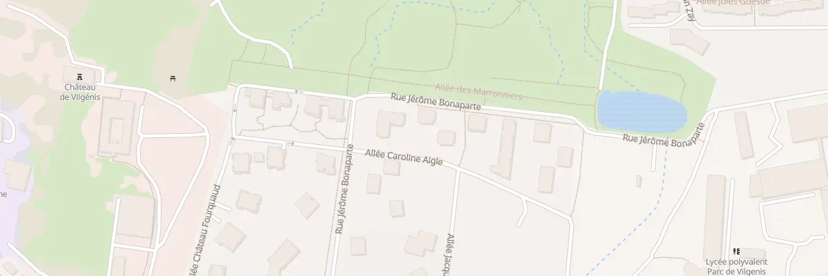 Plan du 18 Rue Jérôme Bonaparte à Massy