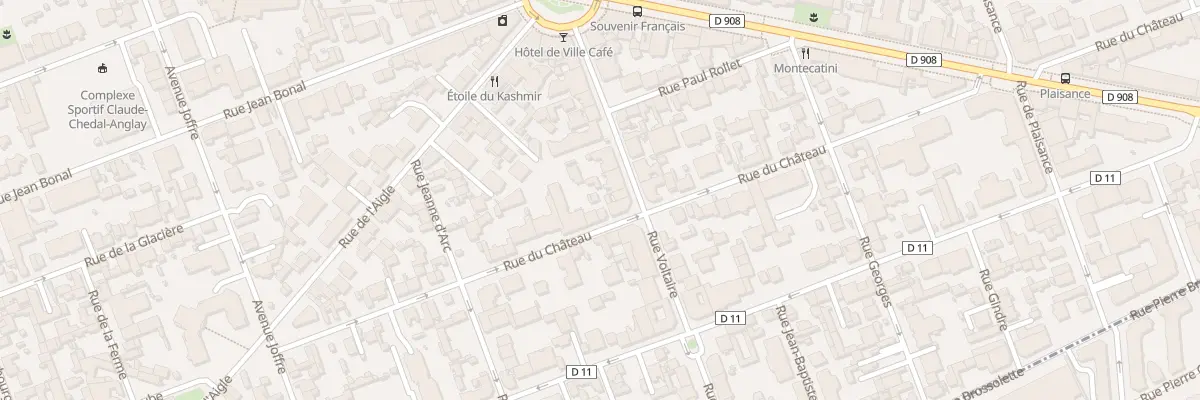 Plan du 48 Rue du Château à La Garenne-Colombes