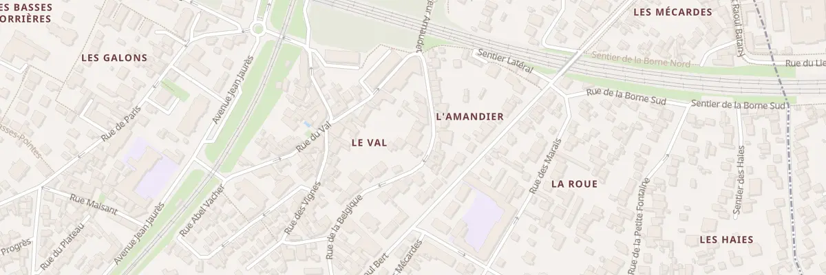 Plan du 18T Rue de la Belgique à Meudon