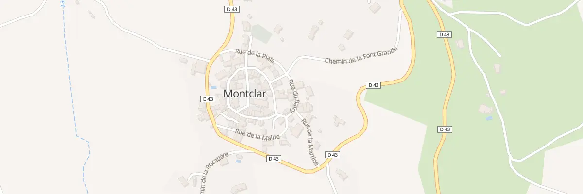 Plan du 7 Rue du Barry à Montclar
