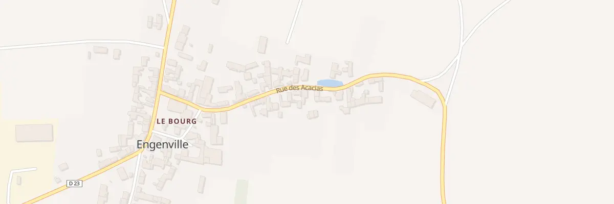 Plan du 36 Rue des Acacias à Engenville