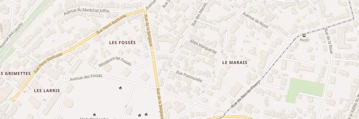 Plan du 77 Rue des Marais à Meudon