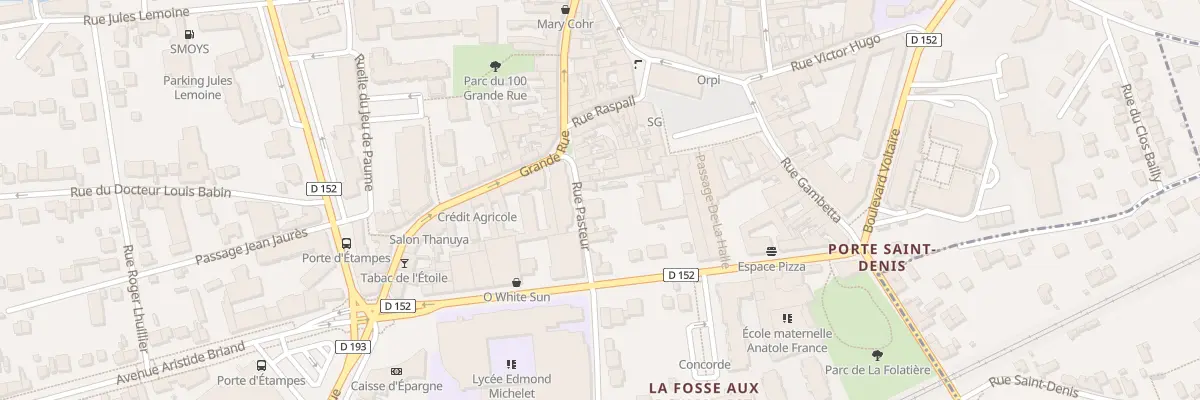 Plan du 17 Rue Pasteur à Arpajon