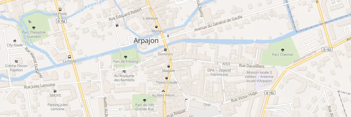 Plan du 61 Gr Grande Rue à Arpajon