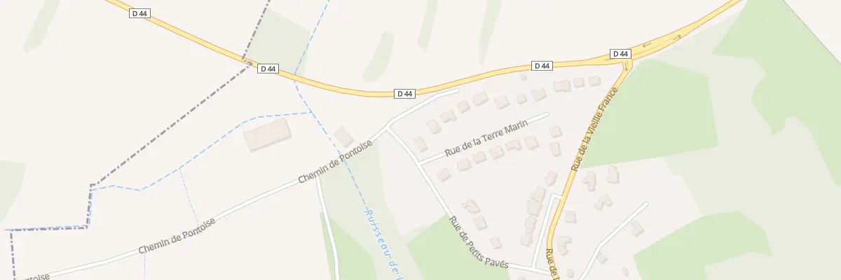Plan du 1 Rue des Petits Pavés à Béthemont-la-Forêt