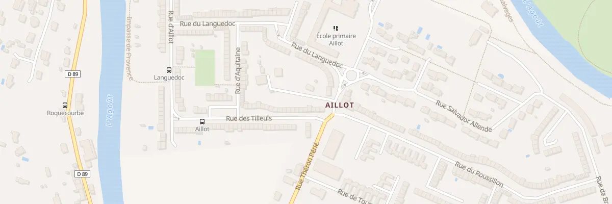 Plan du 10 Rue des Tilleuls à Castres
