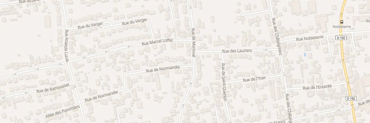 Plan du 2 Rue de Normandie à Argenteuil