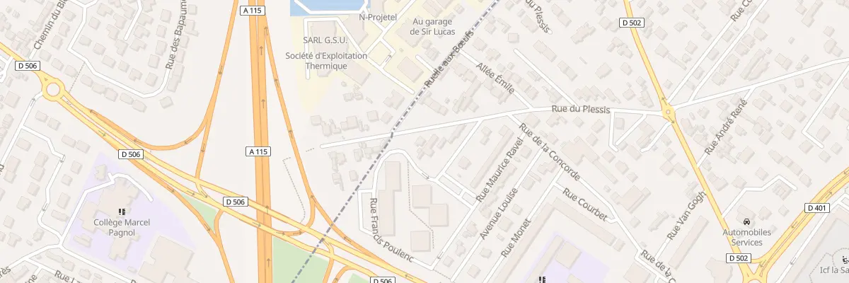 Plan du 47 Rue du Plessis à Ermont