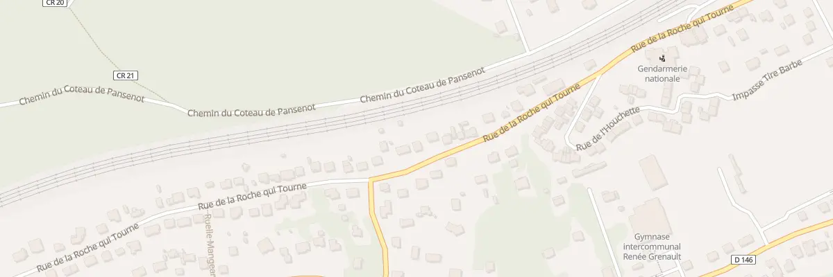 Plan du 23 Rue de la Roche Qui Tourne à Lardy