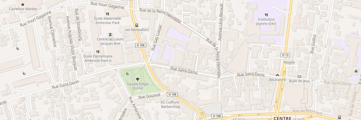 Plan du 116 Rue Saint-Denis à Colombes